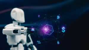 Połączenie blockchaina z AI otwiera szczególnie interesującą perspektywę: dane przechowywane w niezmienialnym rejestrze mogą stanowić zaufane źródło treningowe dla modeli uczenia maszynowego, eliminując problem manipulowania zestawami danych.